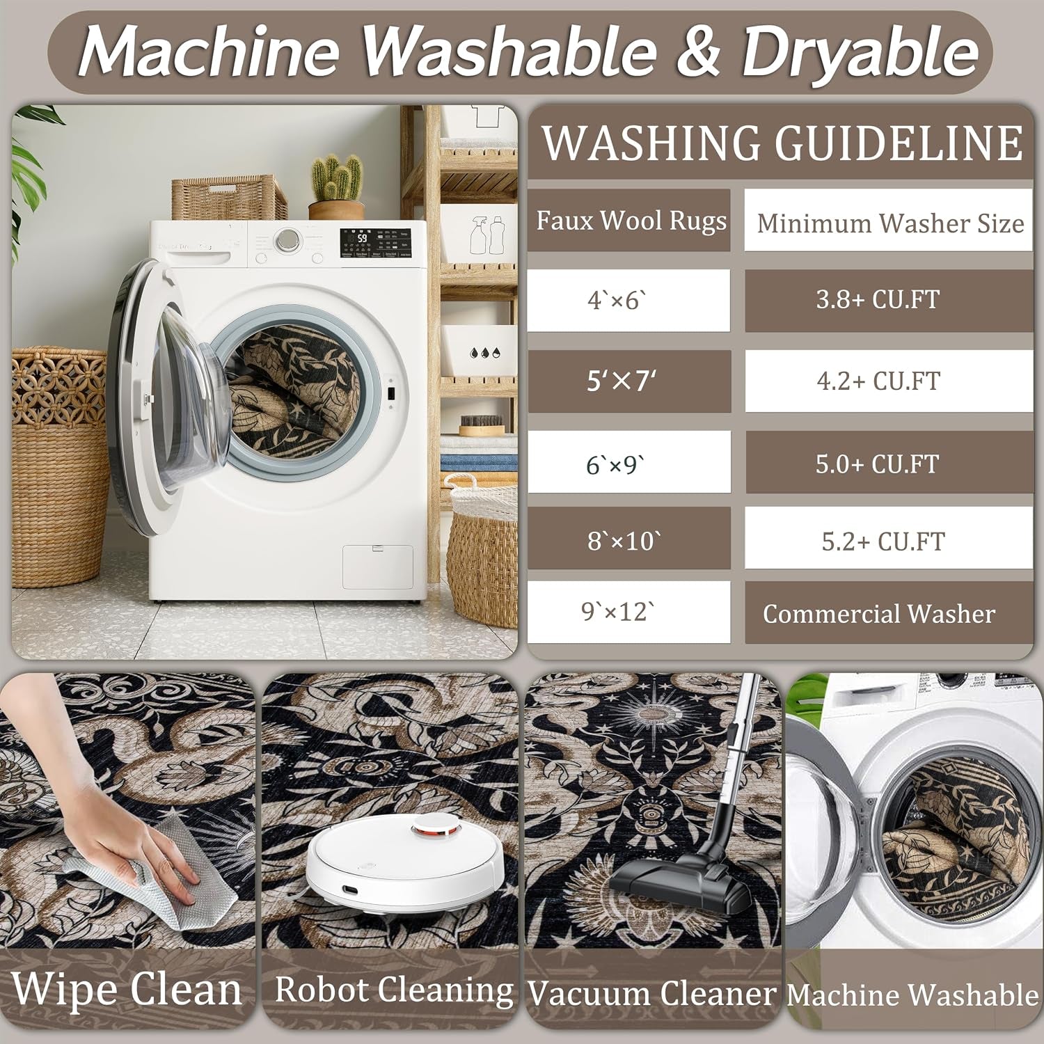 2X3 Snake Washable Rug Small Gothic Animal Rug Soft Low-Pile Thin Area Rug for Living Room Bedroom Dining Modern Art Deco Black Gold