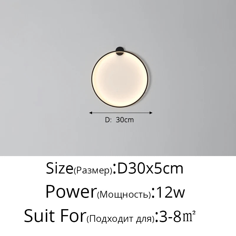 Moon LED Wall Light for Bedroom Kid'S Room Foyer Living Room Coffee Bar Aisle Hallway Gallery Studyroom Loft Indoor Home Lights