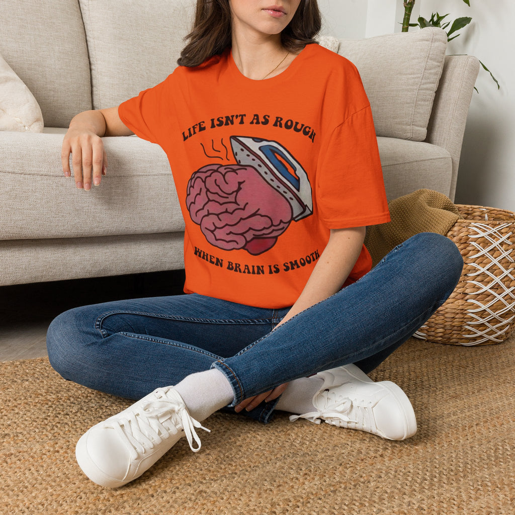 "Brain Ironing" Unisex T-Shirt — OBSIDIAN & CO