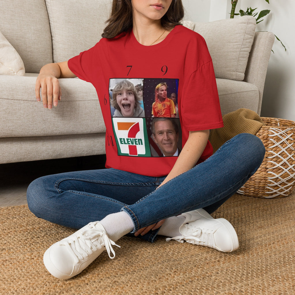 "7, 9, 6-11" Meme Collage Unisex T-Shirt — OBSIDIAN & CO