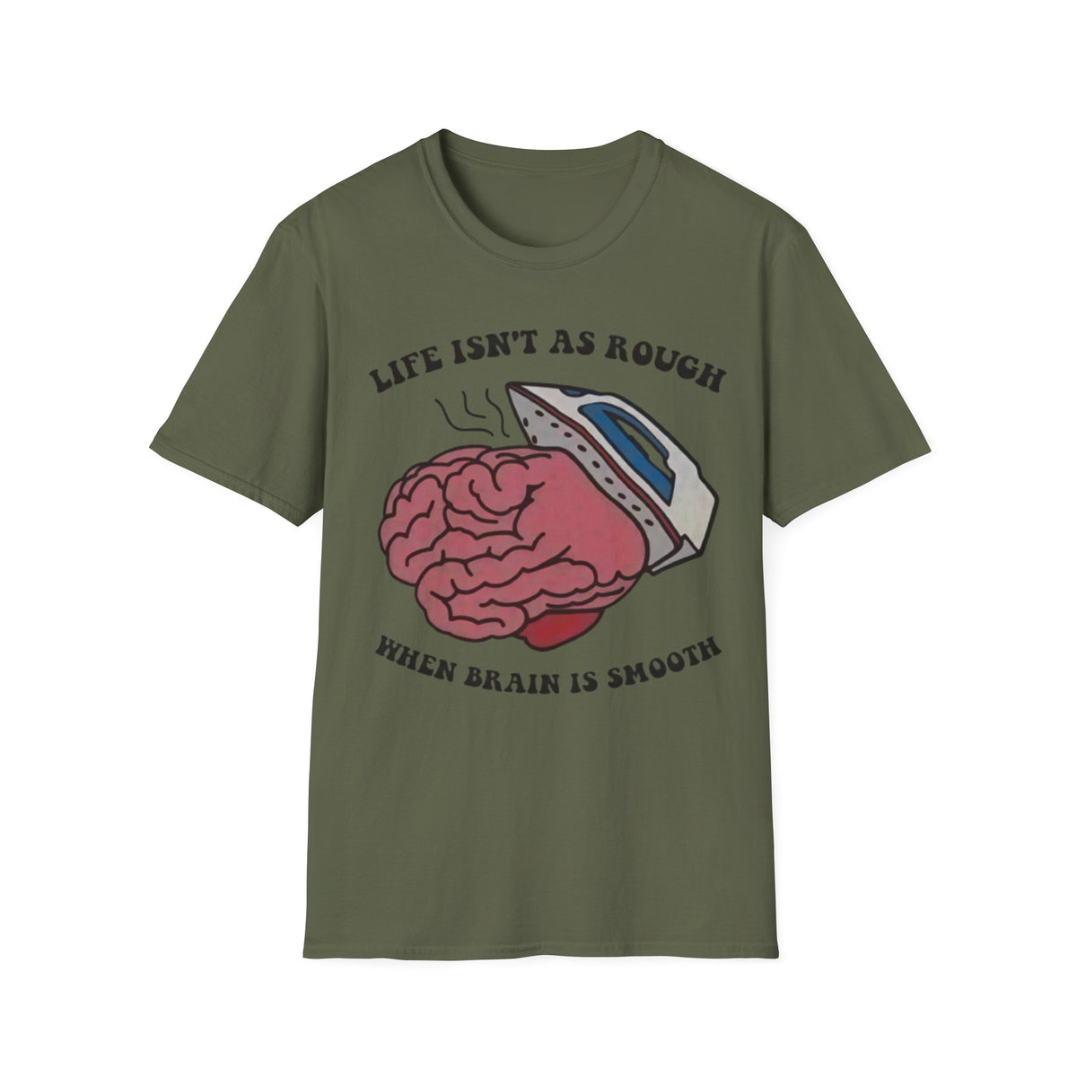 "Brain Ironing" Unisex T-Shirt — OBSIDIAN & CO