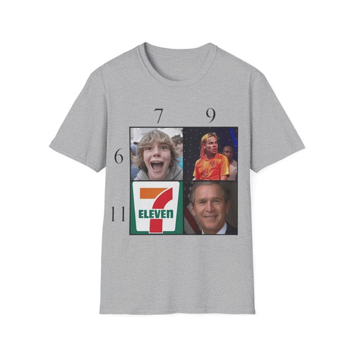 "7 vs 9" Meme Funny Unisex T-Shirt