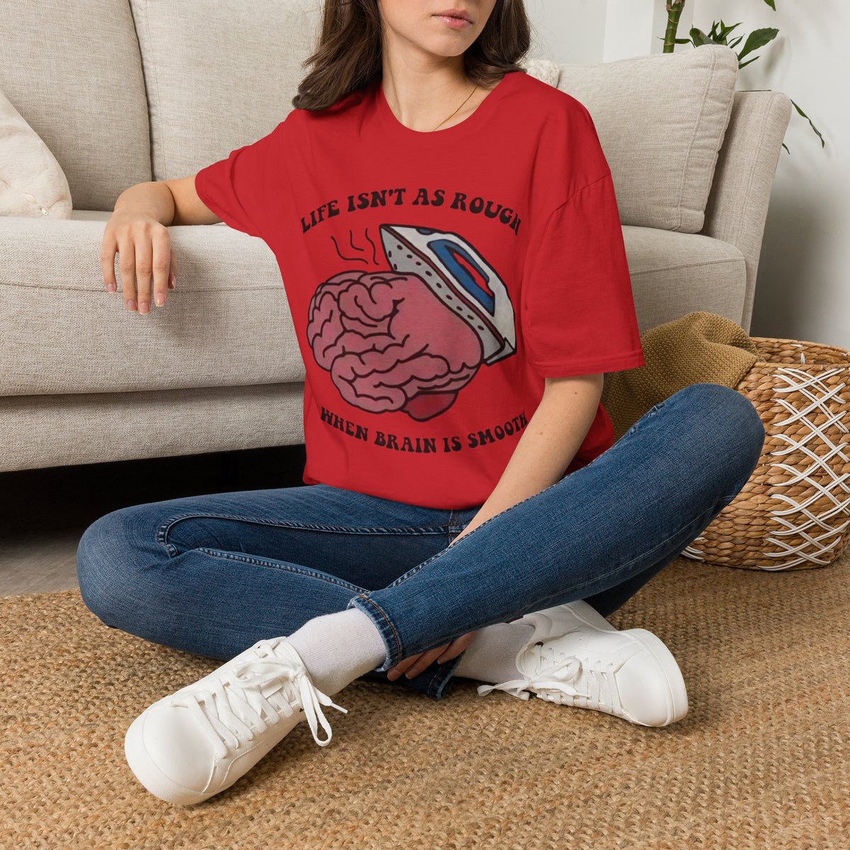 "Brain Ironing" Unisex T-Shirt — OBSIDIAN & CO