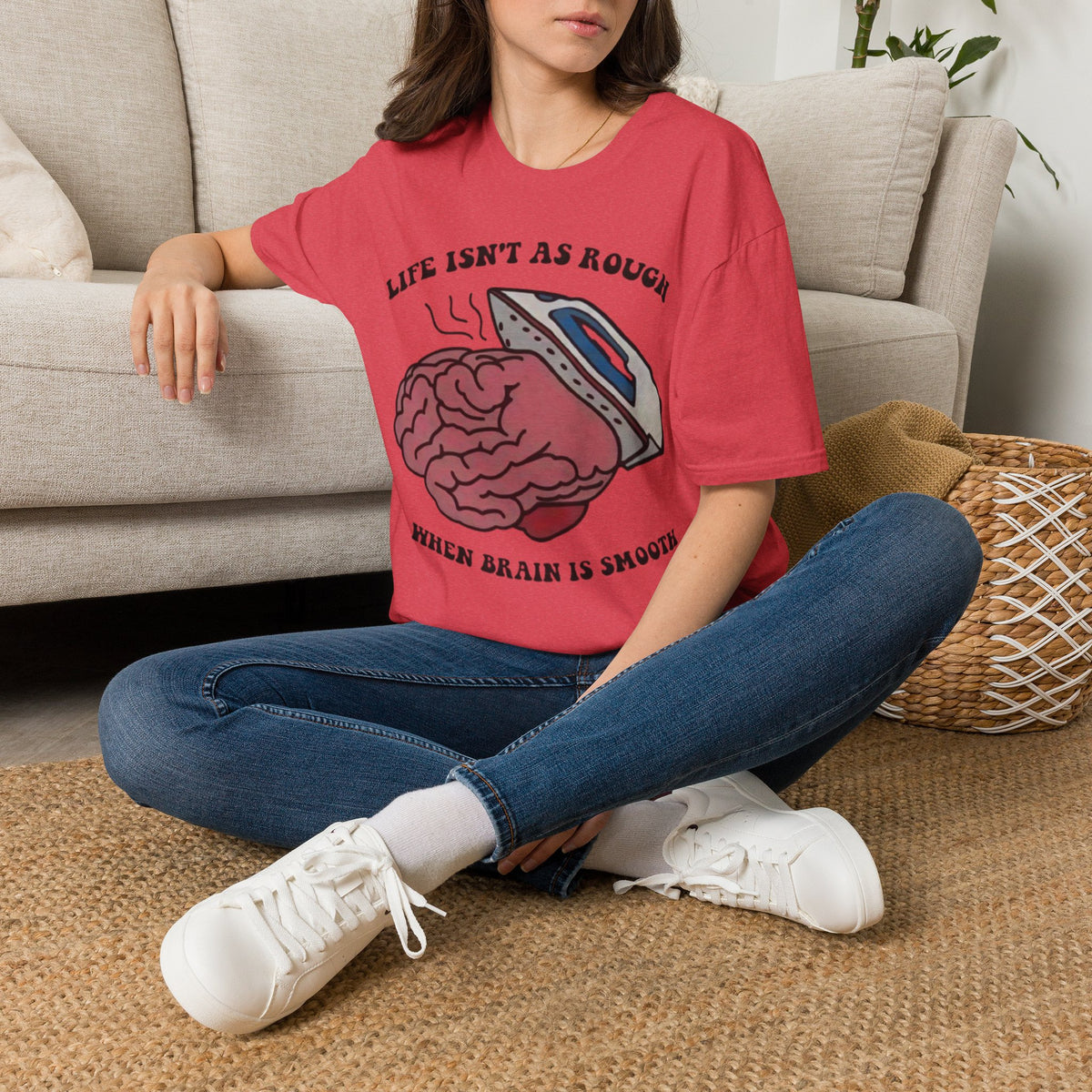 "Brain Ironing" Unisex T-Shirt — OBSIDIAN & CO