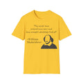 "William Shakesbeer" Quote Unisex T-Shirt — OBSIDIAN & CO