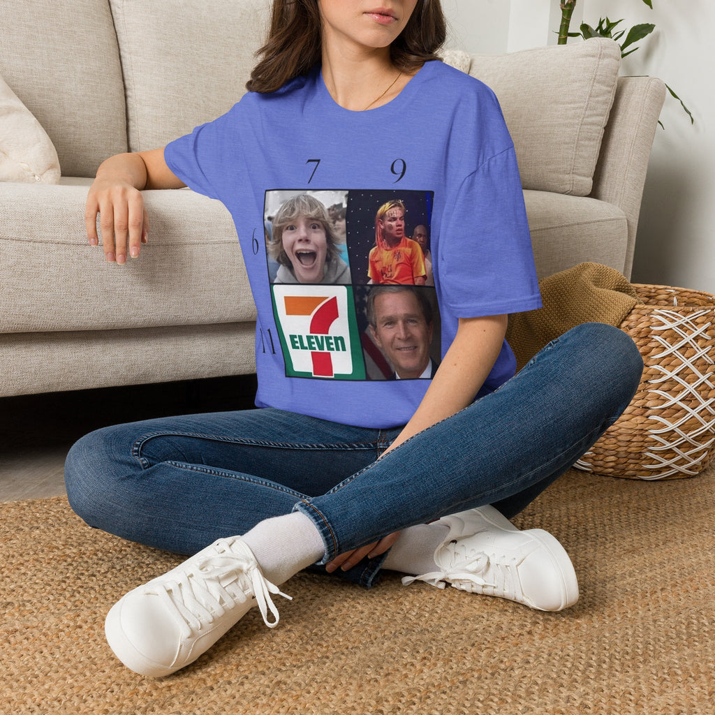 "7, 9, 6-11" Meme Collage Unisex T-Shirt — OBSIDIAN & CO