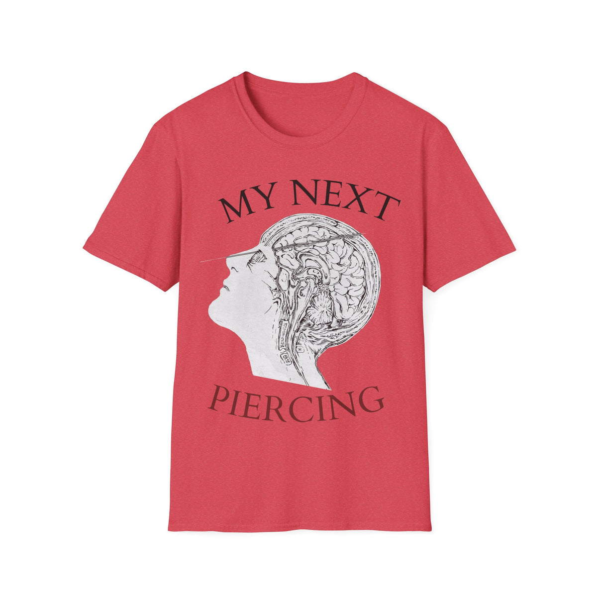 "My Next Piercing" Vintage Anatomy Unisex T-Shirt — OBSIDIAN & CO
