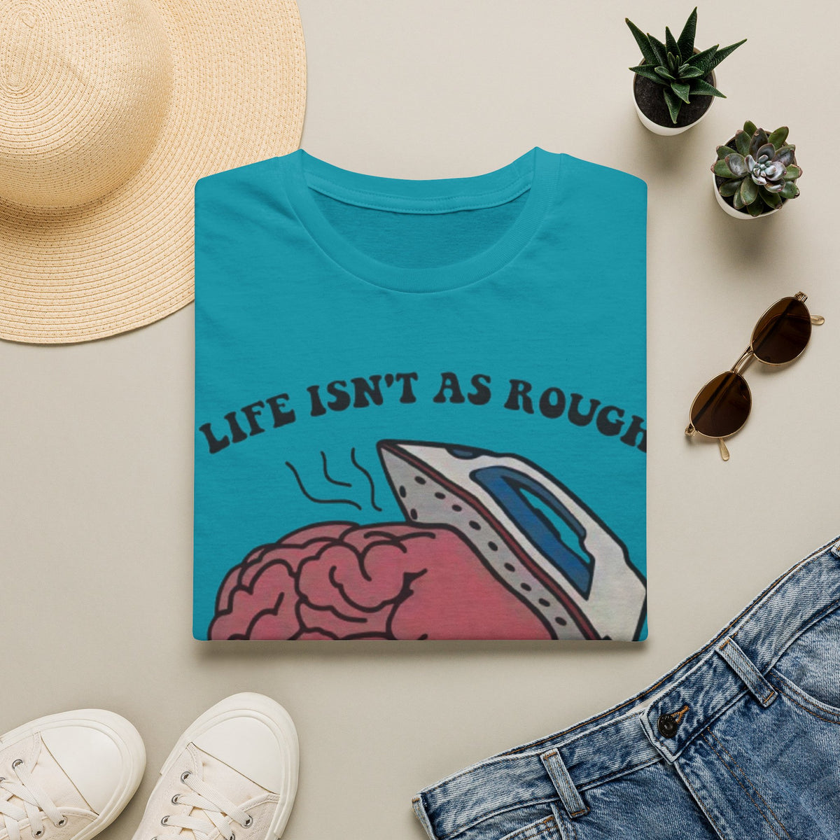 "Brain Ironing" Unisex T-Shirt — OBSIDIAN & CO