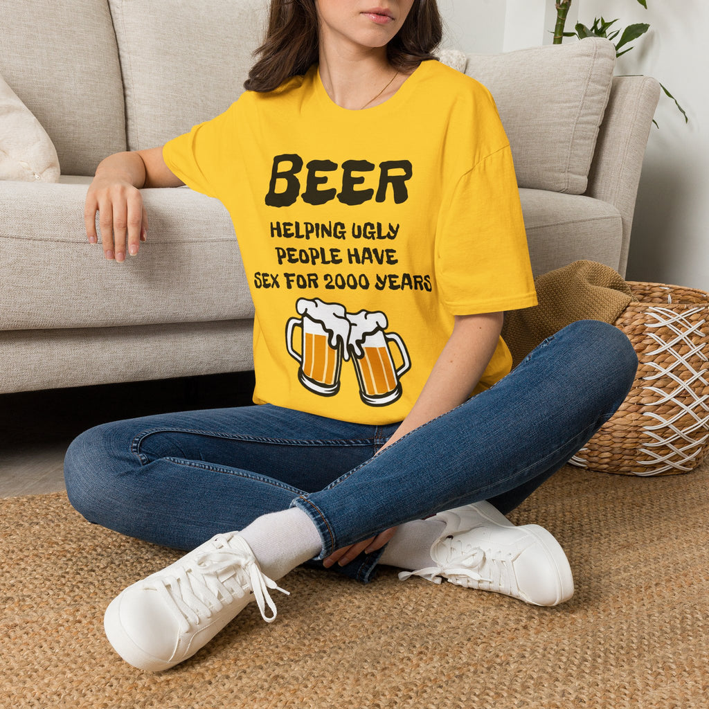 "Beer: 2000 Years" Classic Unisex T-Shirt — OBSIDIAN & CO