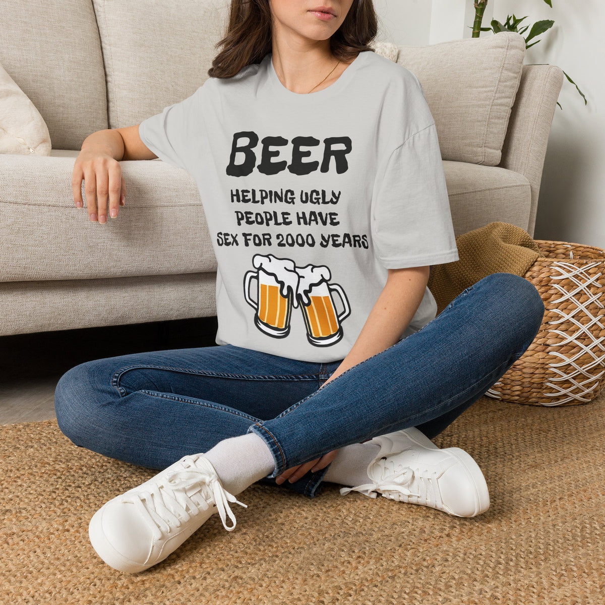 "Beer: 2000 Years" Classic Unisex T-Shirt — OBSIDIAN & CO