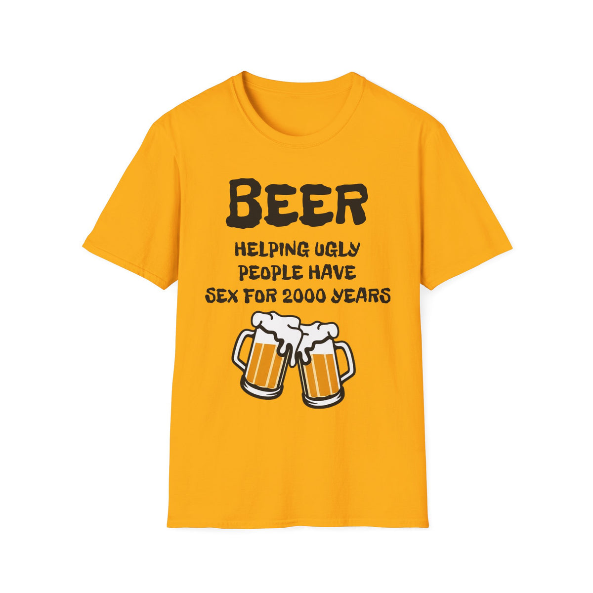 "Beer: 2000 Years" Classic Unisex T-Shirt — OBSIDIAN & CO