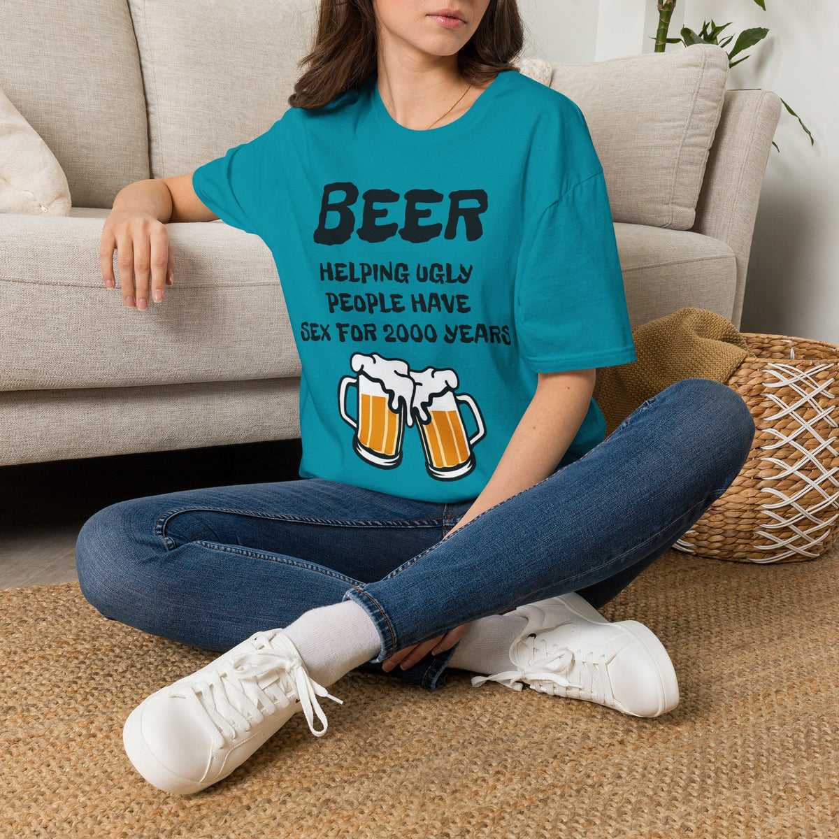 "Beer: 2000 Years" Classic Unisex T-Shirt — OBSIDIAN & CO