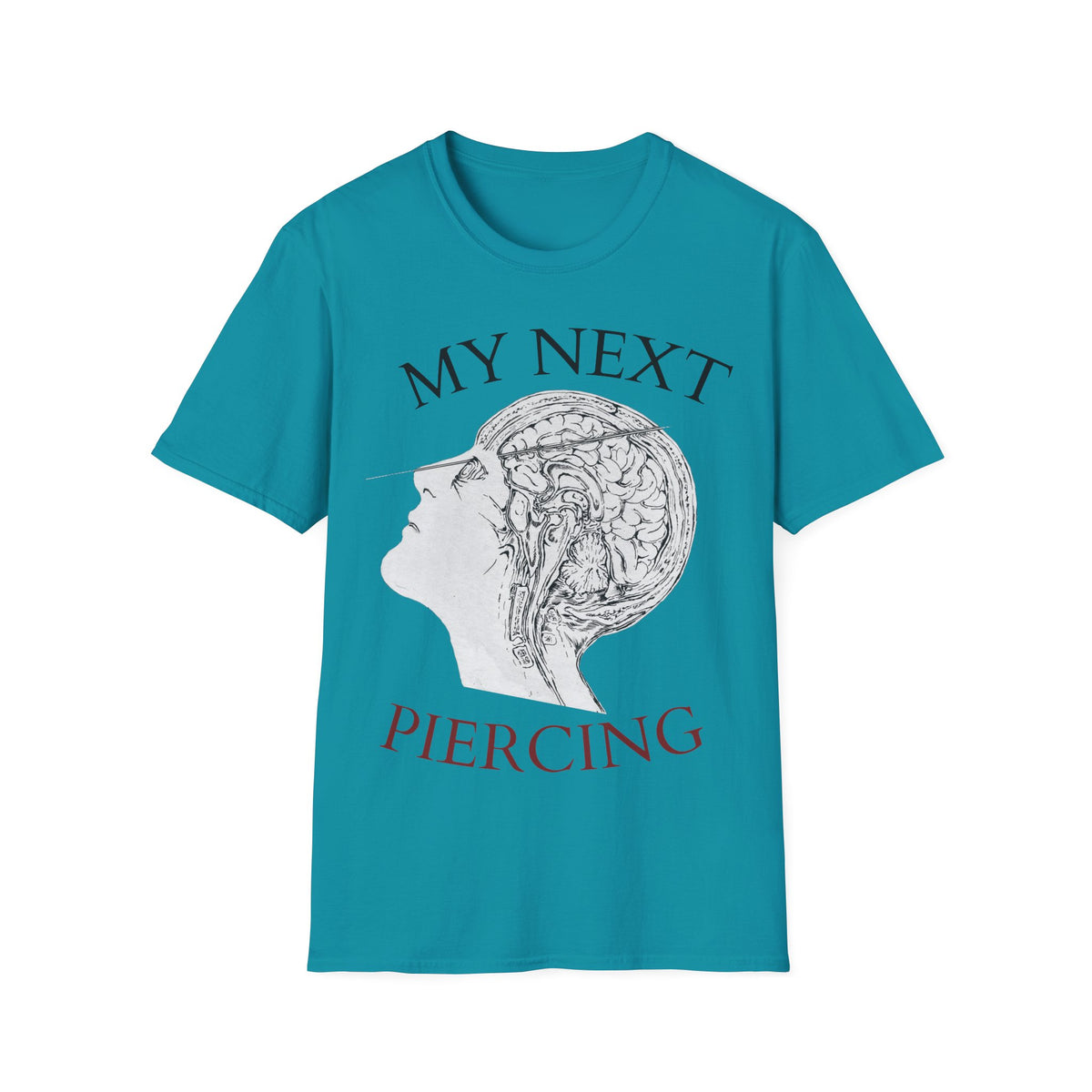 "My Next Piercing" Vintage Anatomy Unisex T-Shirt — OBSIDIAN & CO