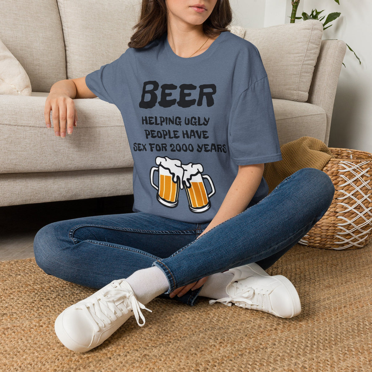 "Beer: 2000 Years" Classic Unisex T-Shirt — OBSIDIAN & CO