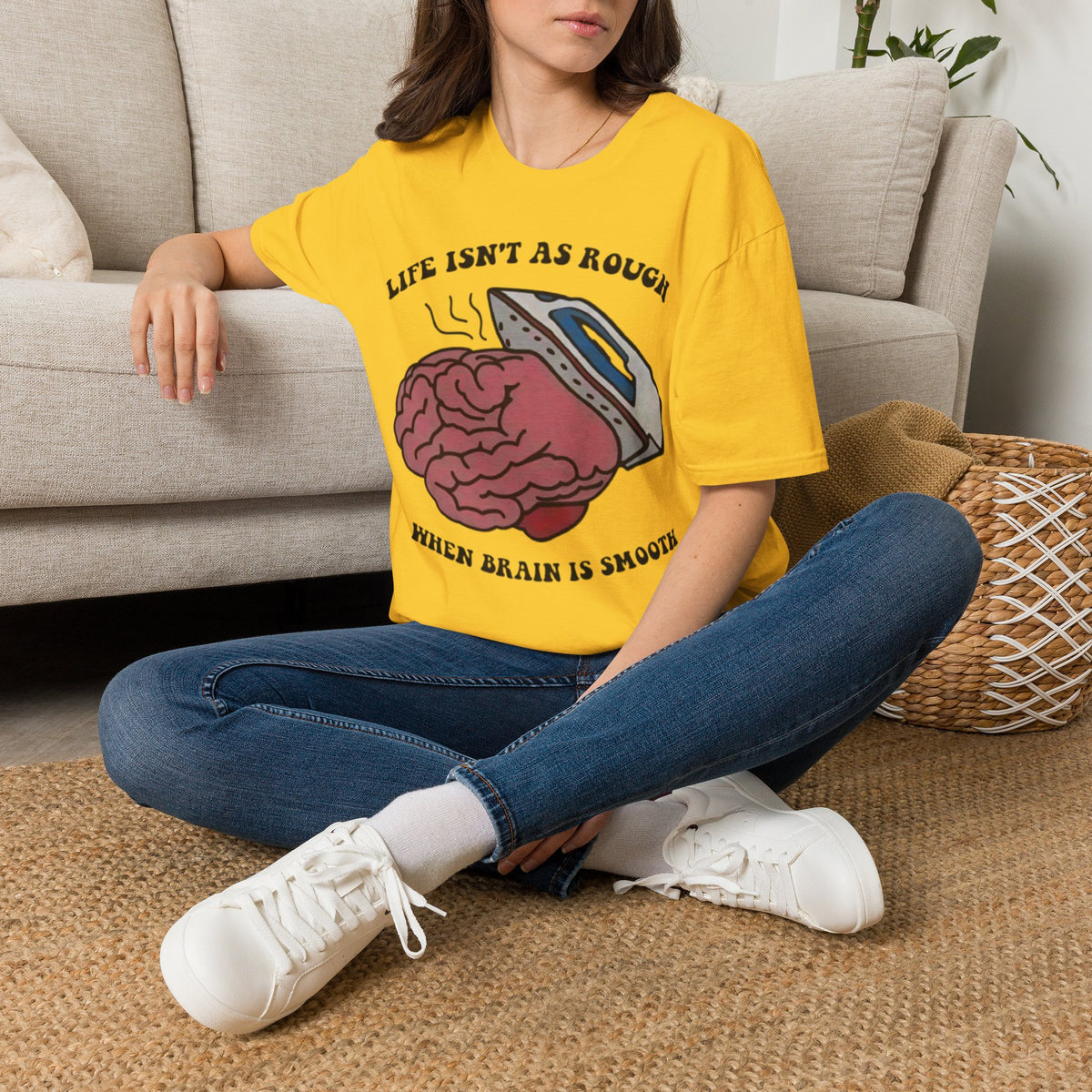 "Brain Ironing" Unisex T-Shirt — OBSIDIAN & CO