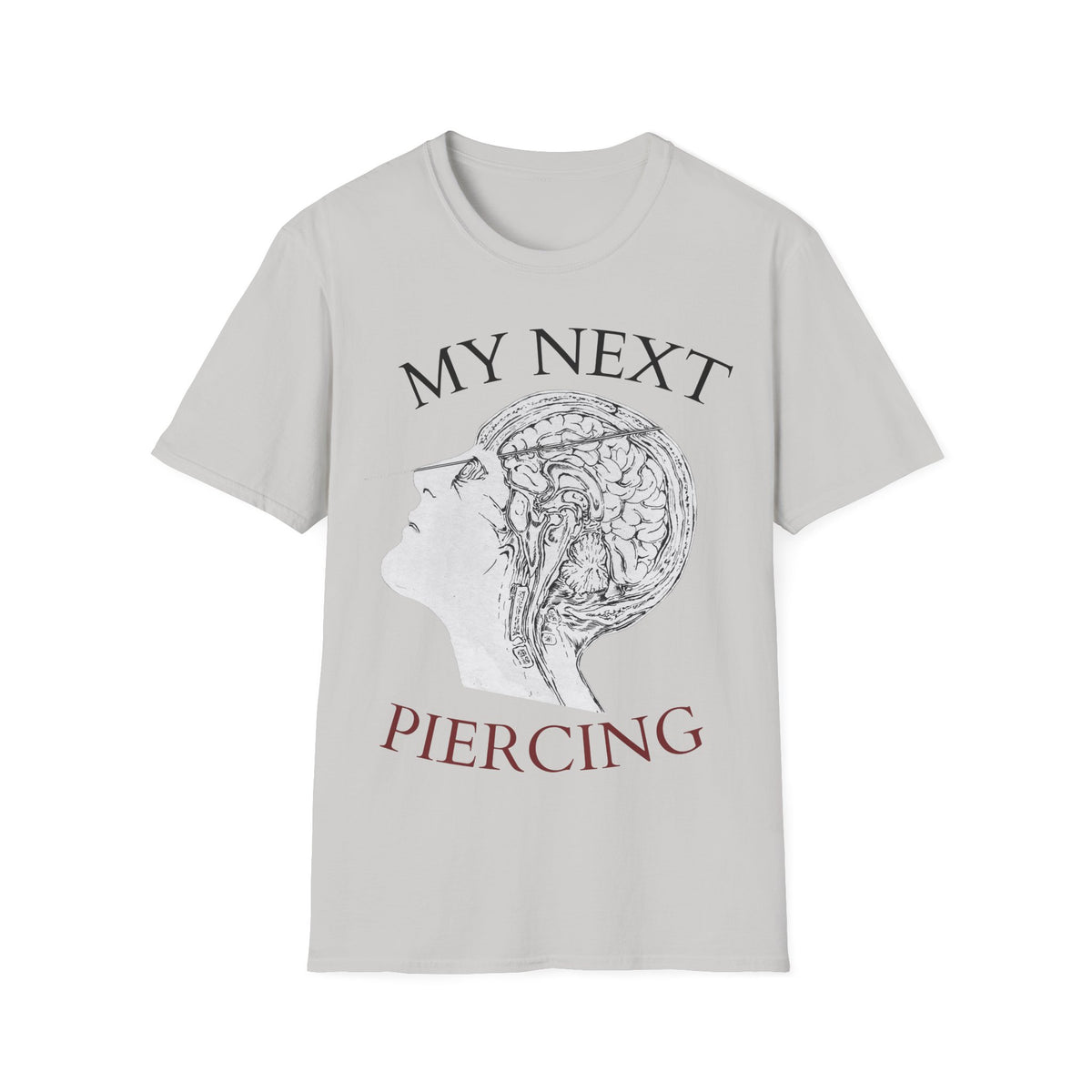 "My Next Piercing" Vintage Anatomy Unisex T-Shirt — OBSIDIAN & CO