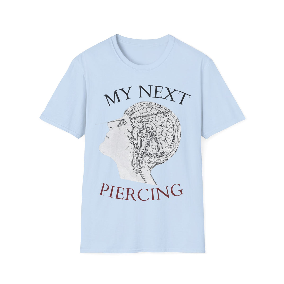 "My Next Piercing" Vintage Anatomy Unisex T-Shirt — OBSIDIAN & CO