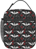 Goth Lunch Box for Women Kids Girls Men Insulated Lunch Bag Lunchbox Adults Lunch Tote Bags Reusable Cooler for Work Office School Picnic Travel
