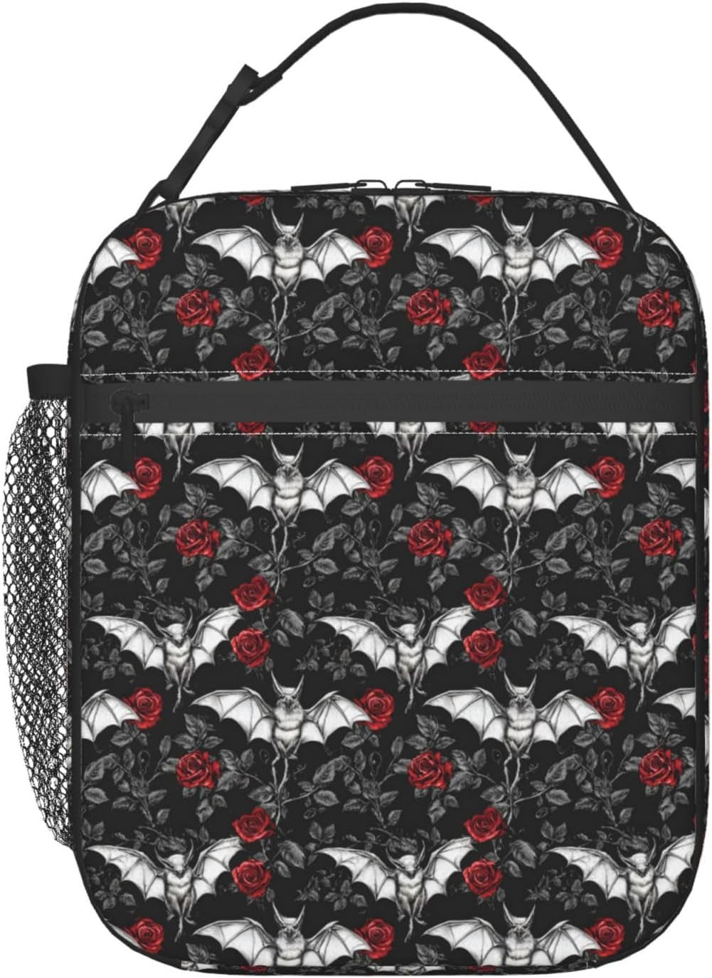 Goth Lunch Box for Women Kids Girls Men Insulated Lunch Bag Lunchbox Adults Lunch Tote Bags Reusable Cooler for Work Office School Picnic Travel