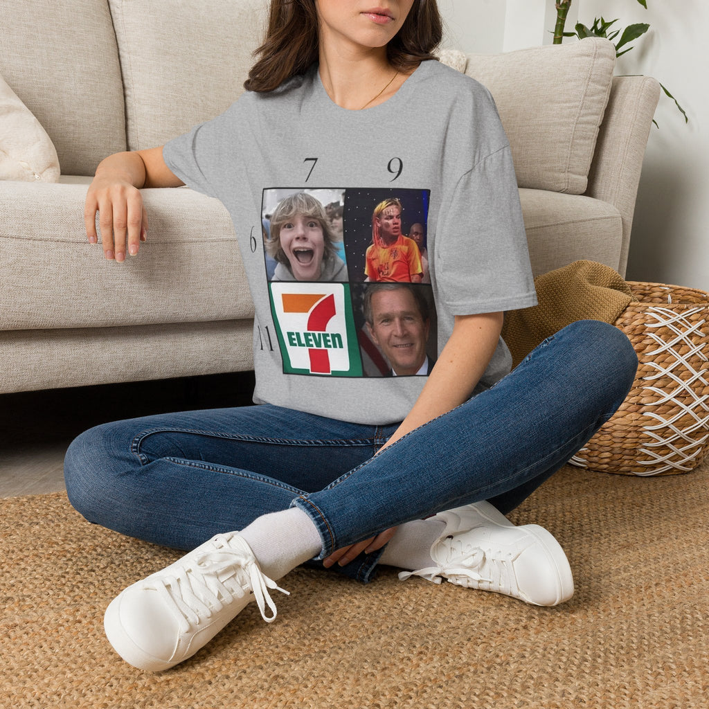 "7, 9, 6-11" Meme Collage Unisex T-Shirt — OBSIDIAN & CO