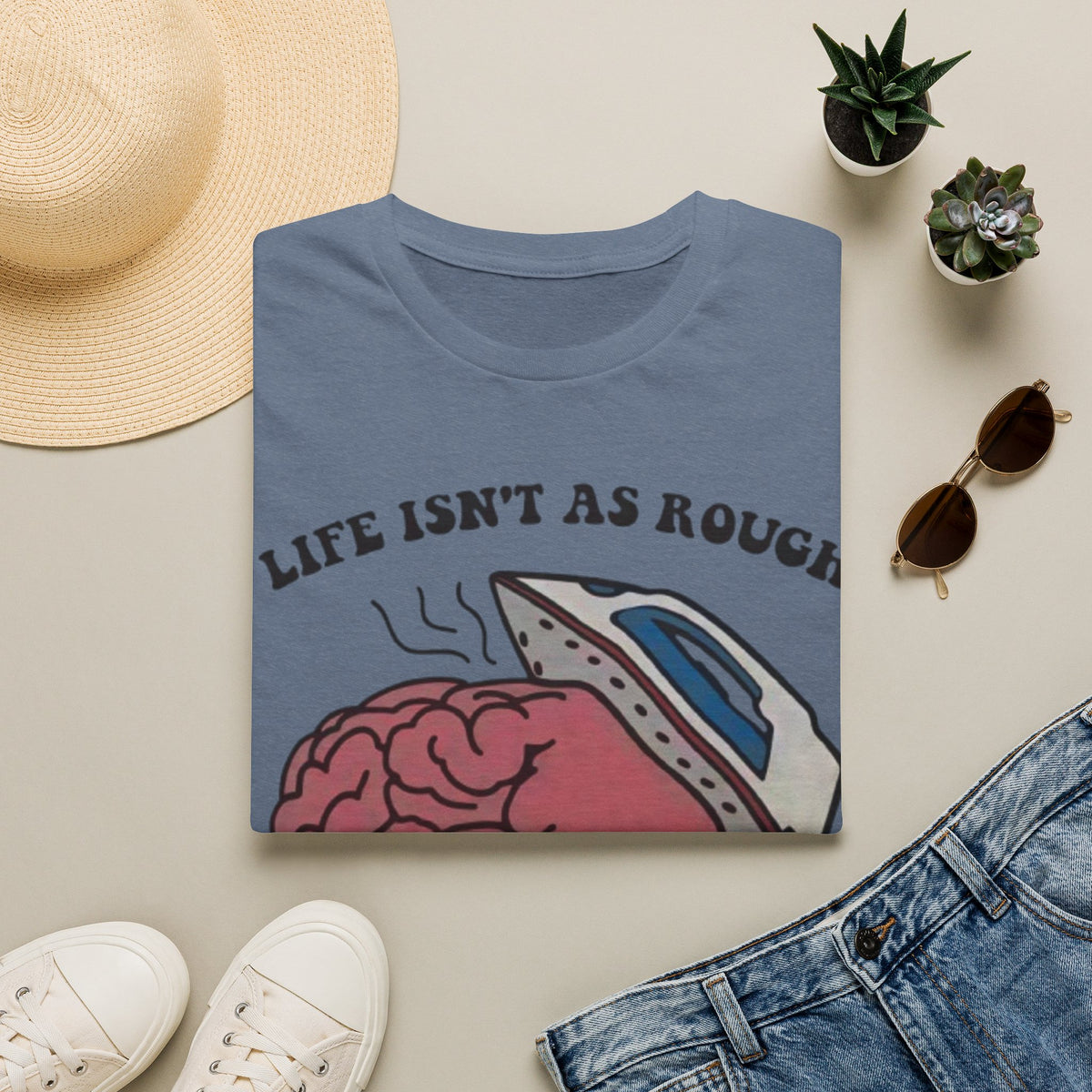 "Brain Ironing" Unisex T-Shirt — OBSIDIAN & CO