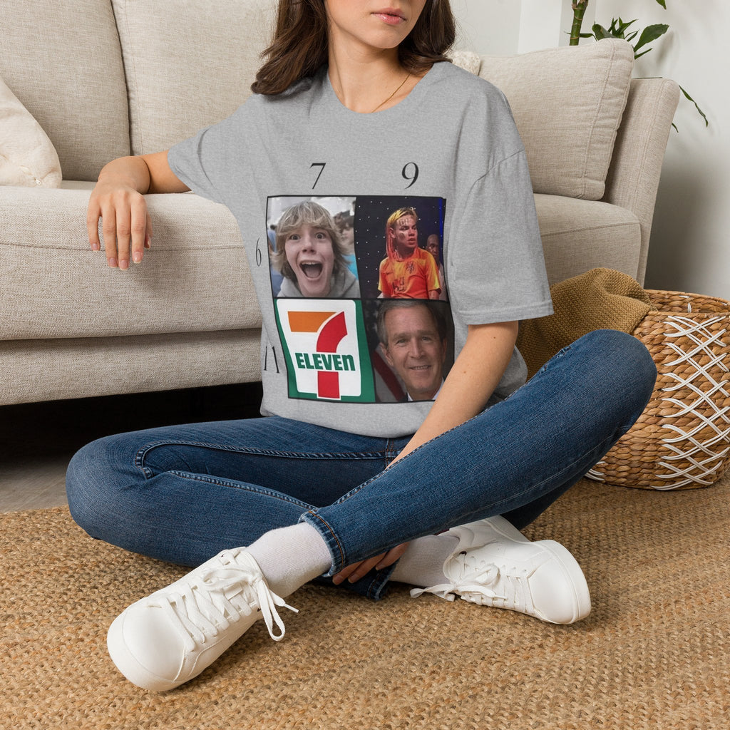 "7 vs 9" Meme Funny Unisex T-Shirt