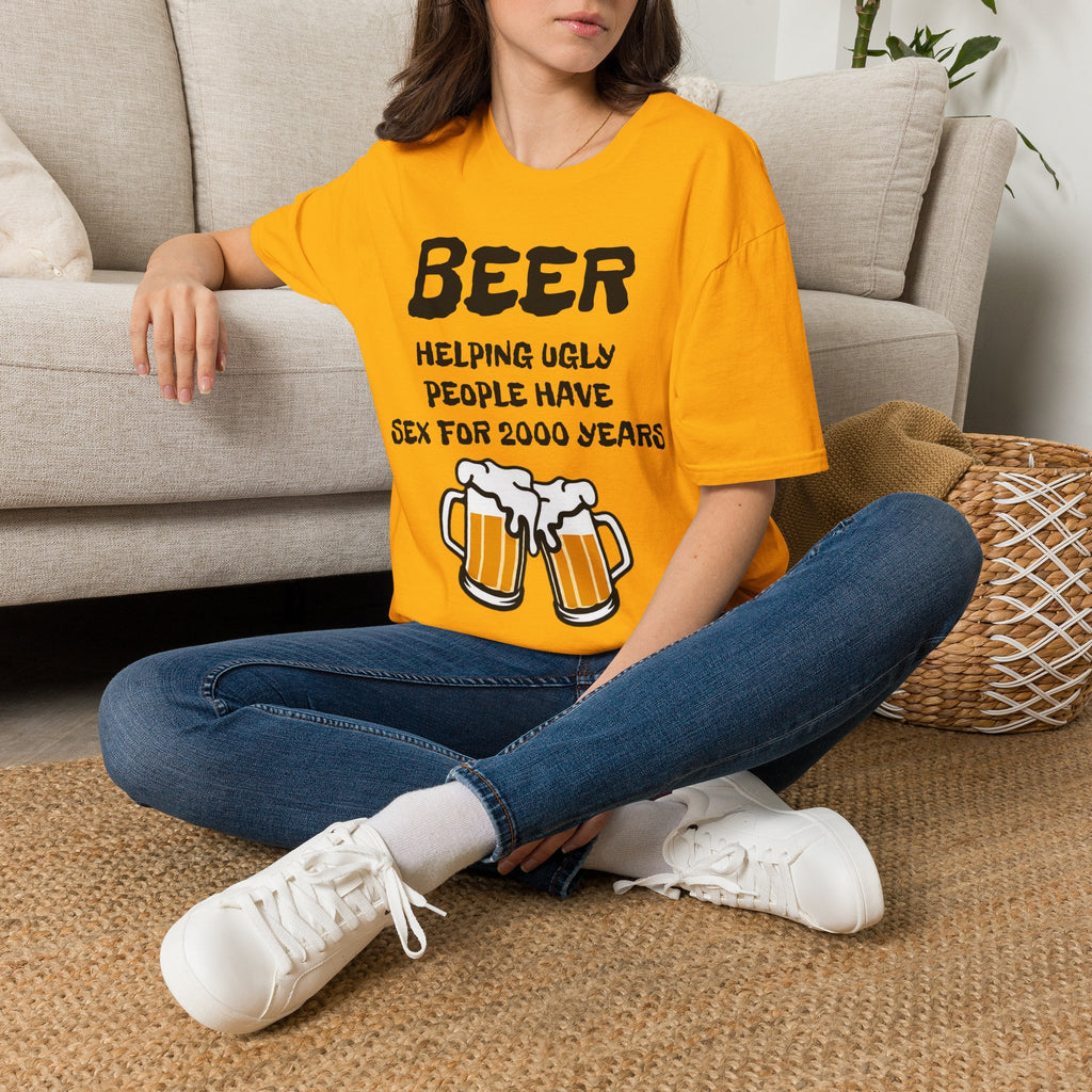 "Beer: 2000 Years" Classic Unisex T-Shirt — OBSIDIAN & CO
