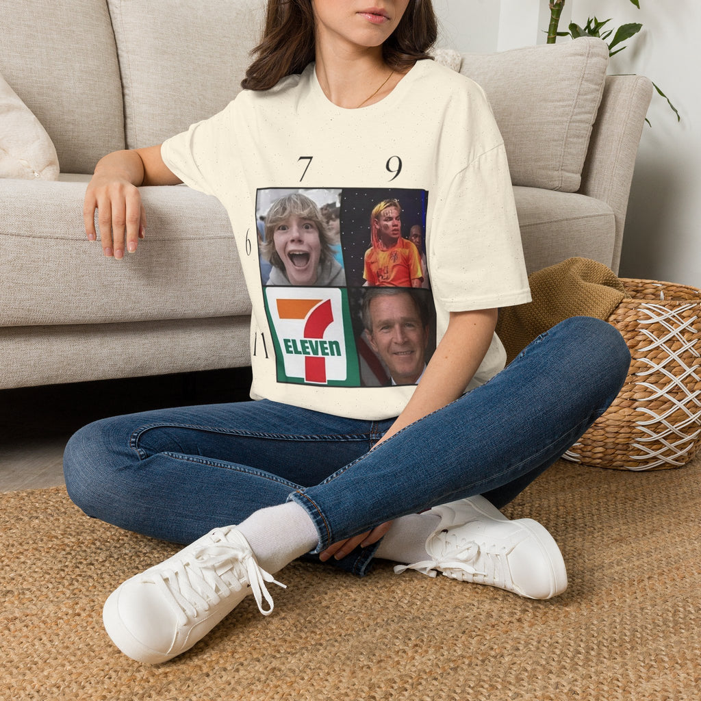 "7 vs 9" Meme Funny Unisex T-Shirt