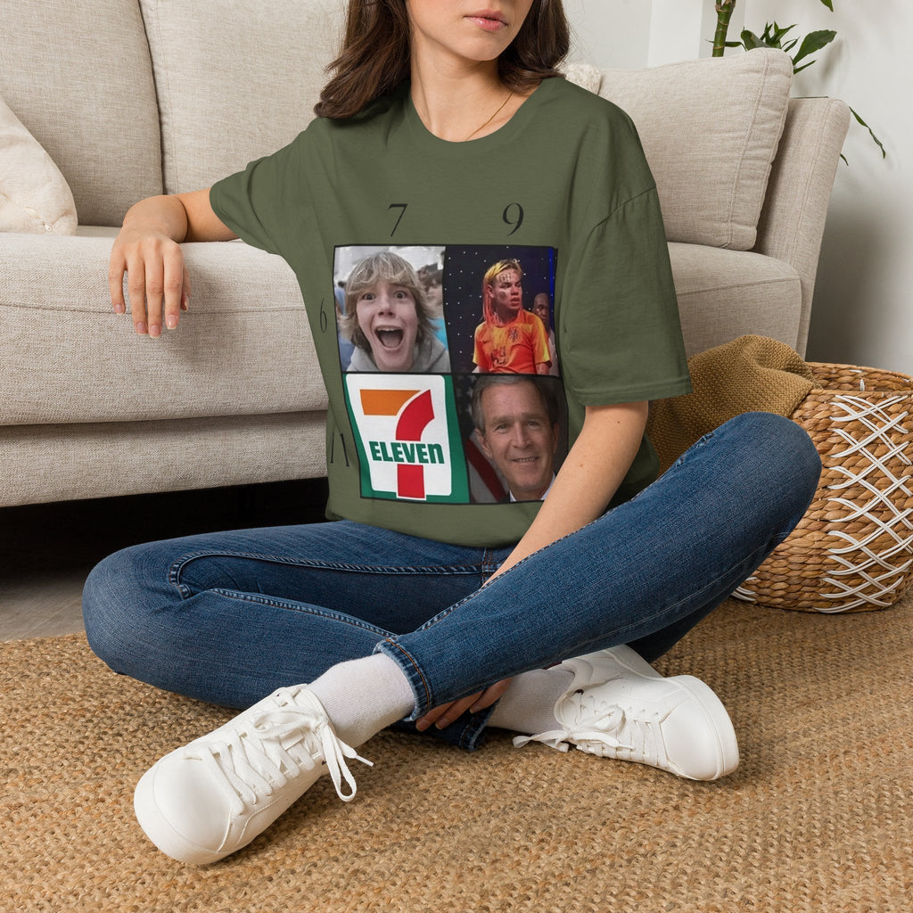 "7 vs 9" Meme Funny Unisex T-Shirt