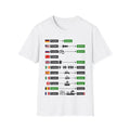 "Problem → Solution" Country Flags Meme Unisex T-Shirt — OBSIDIAN & CO