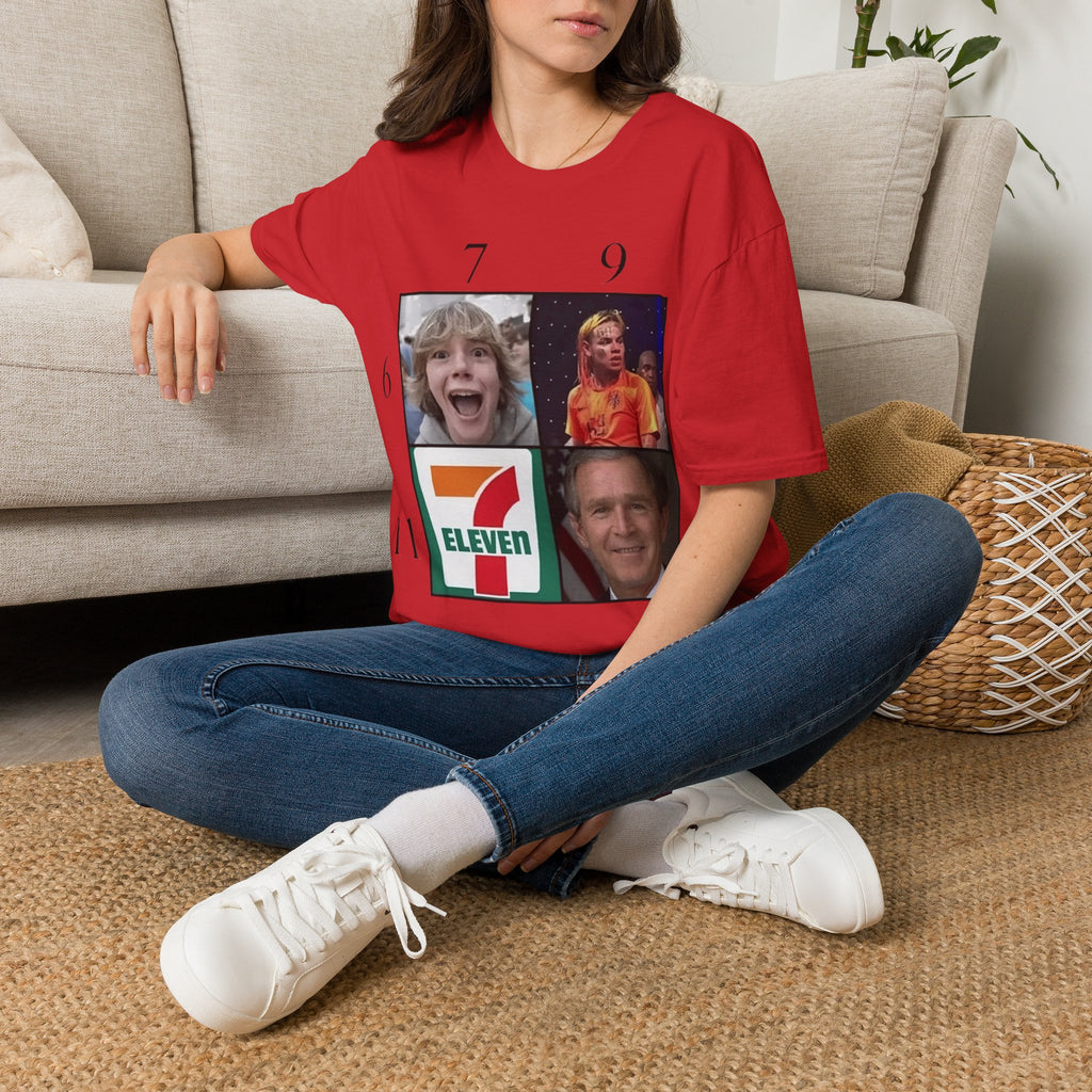 "7 vs 9" Meme Funny Unisex T-Shirt