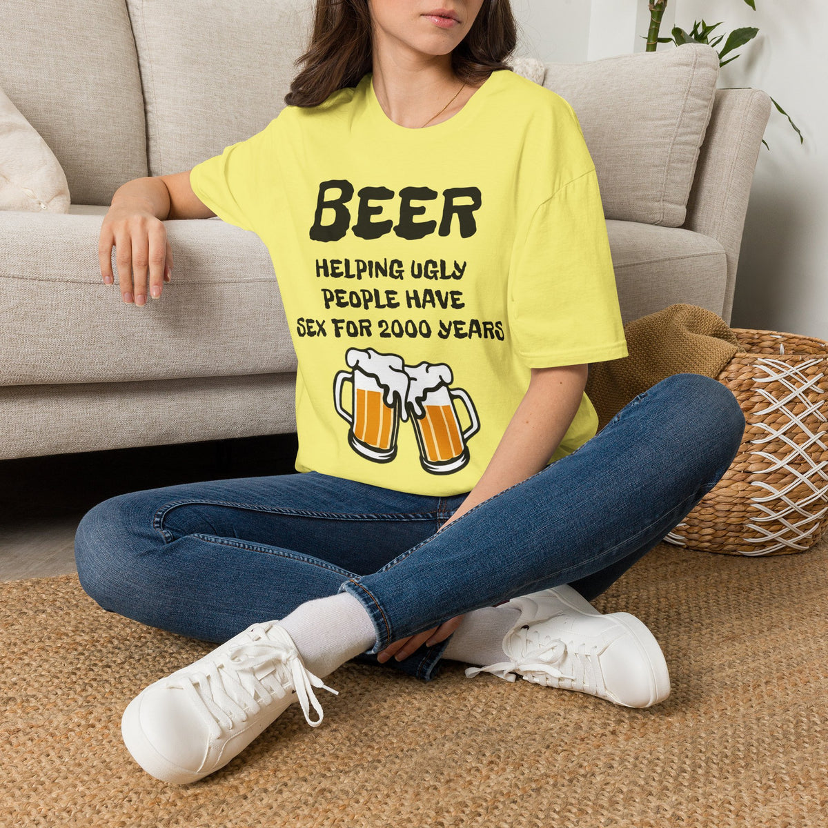 "Beer: 2000 Years" Classic Unisex T-Shirt — OBSIDIAN & CO