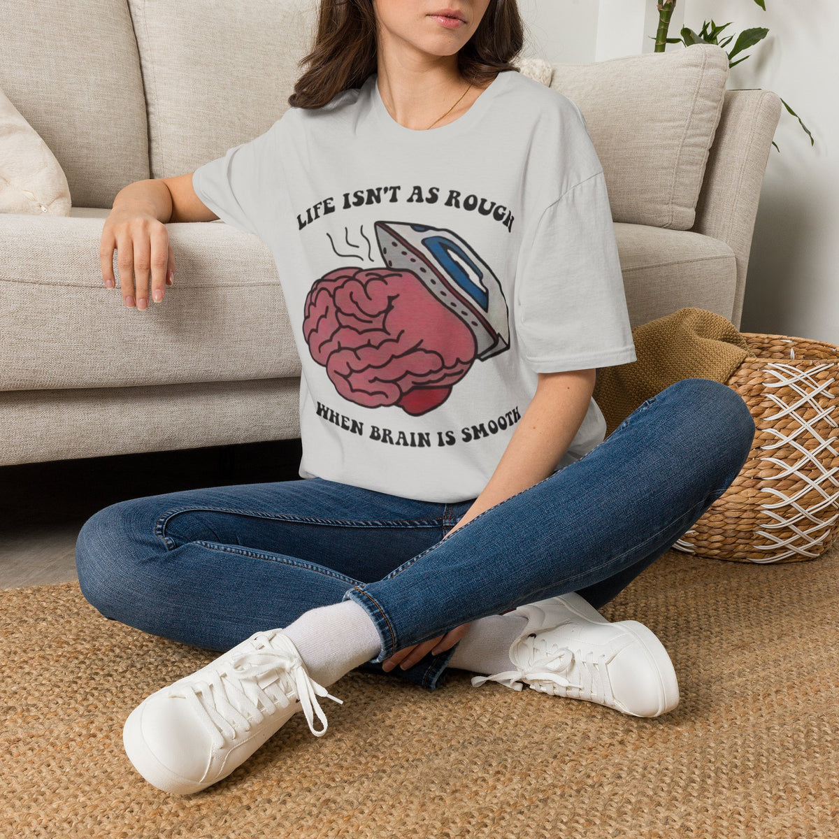 "Brain Ironing" Unisex T-Shirt — OBSIDIAN & CO