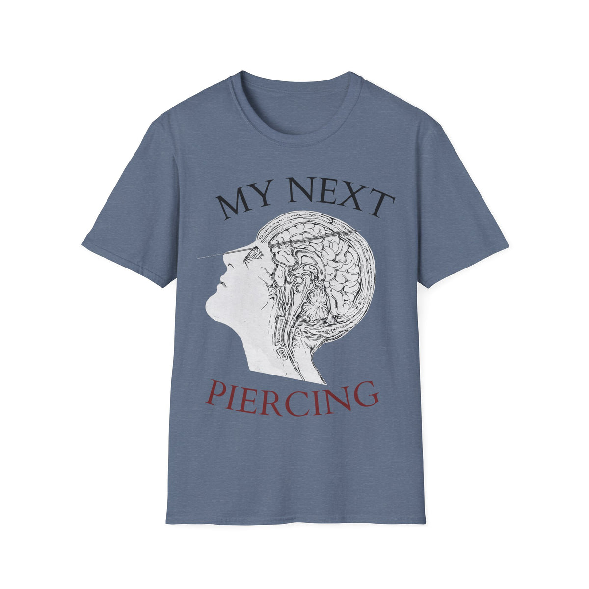 "My Next Piercing" Vintage Anatomy Unisex T-Shirt — OBSIDIAN & CO