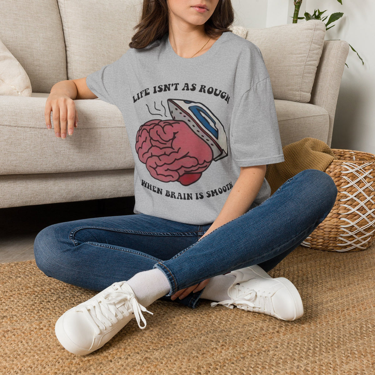 "Brain Ironing" Unisex T-Shirt — OBSIDIAN & CO