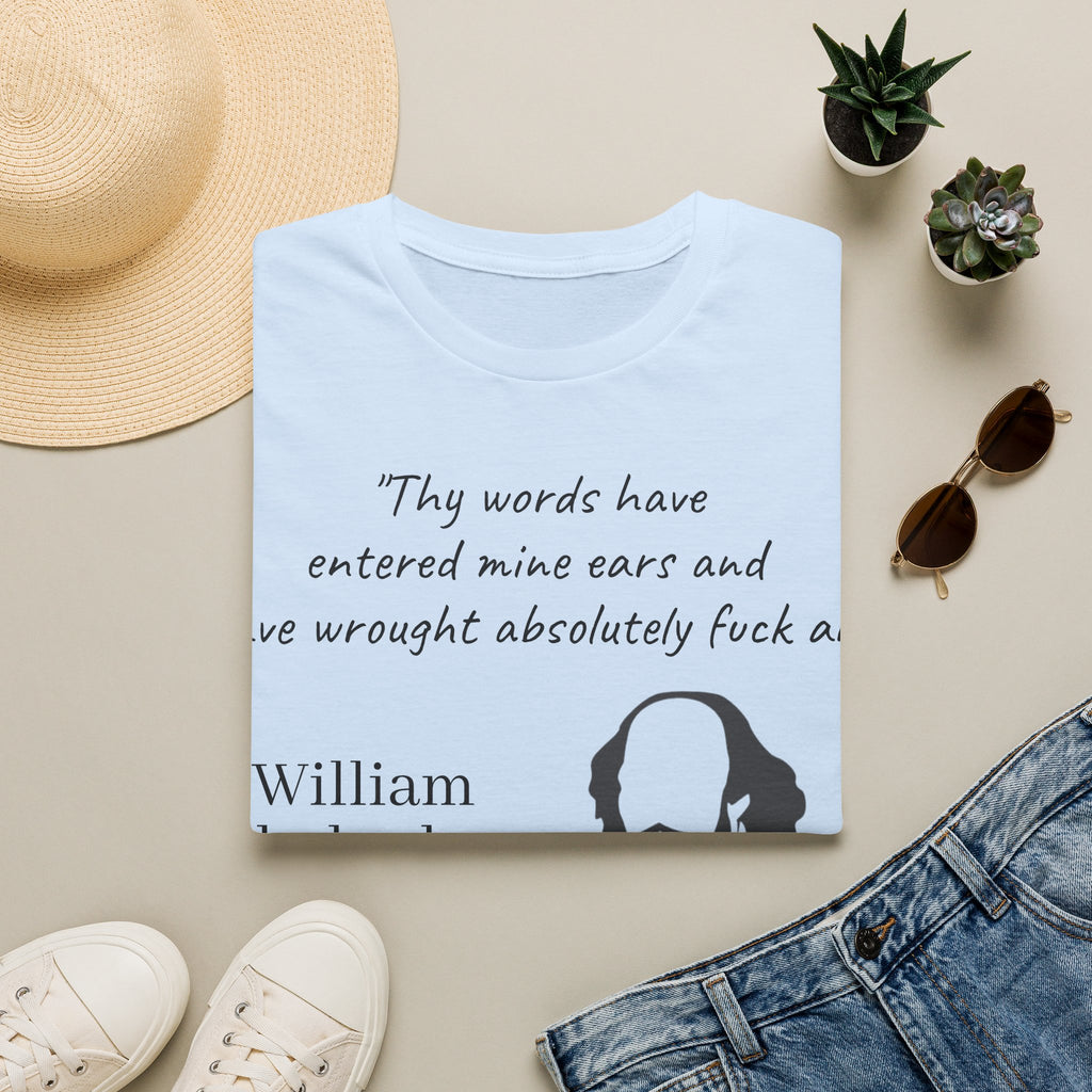 "William Shakesbeer" Quote Unisex T-Shirt — OBSIDIAN & CO