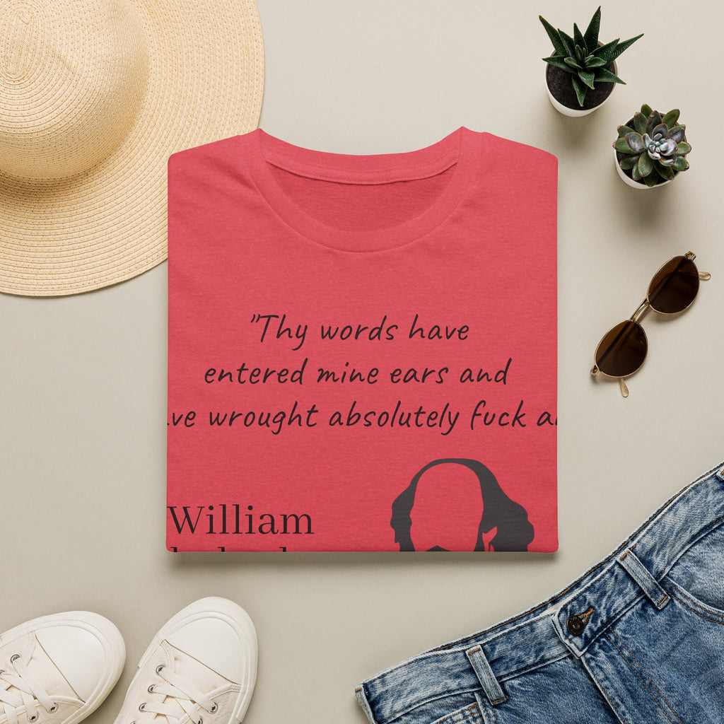 "William Shakesbeer" Quote Unisex T-Shirt — OBSIDIAN & CO