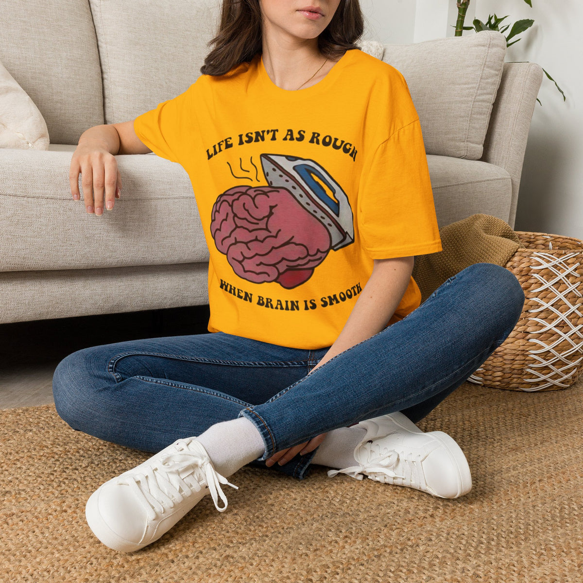 "Brain Ironing" Unisex T-Shirt — OBSIDIAN & CO