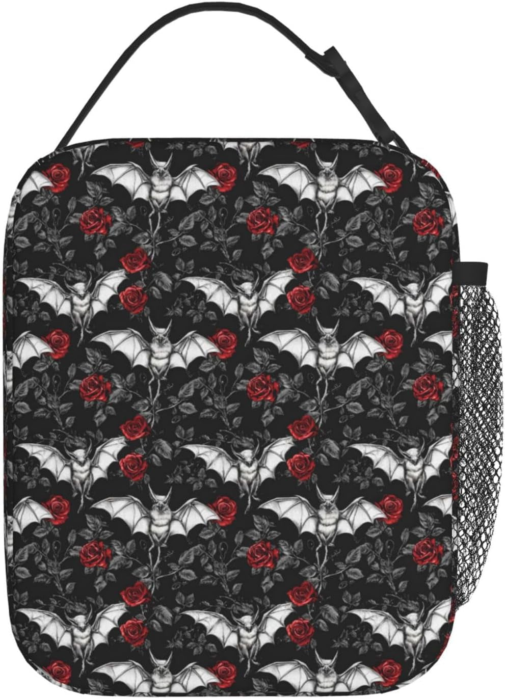 Goth Lunch Box for Women Kids Girls Men Insulated Lunch Bag Lunchbox Adults Lunch Tote Bags Reusable Cooler for Work Office School Picnic Travel