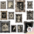 Gothic Wall Art, 9 Spooky Witchy Prints, 8X10 Unframed | Dark Academia and Grunge Designs, 3 8X10, 4 5X7, 5 4X6 Prints, Halloween Dorm and Bedroom Decor